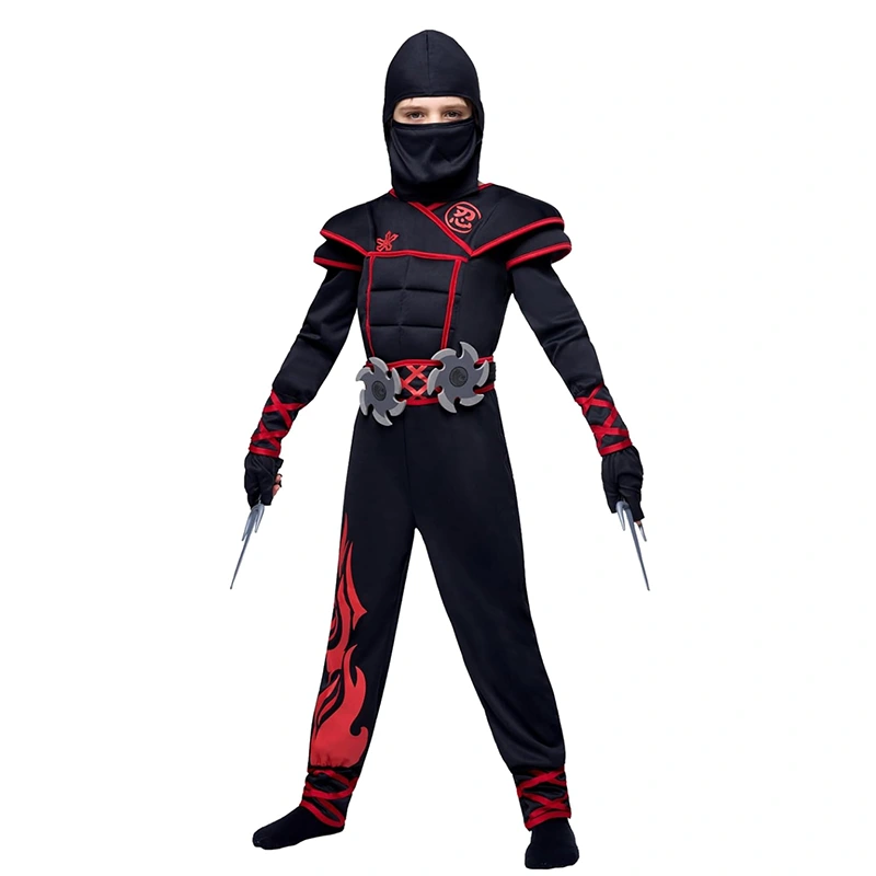 Ninja kostume til dreng