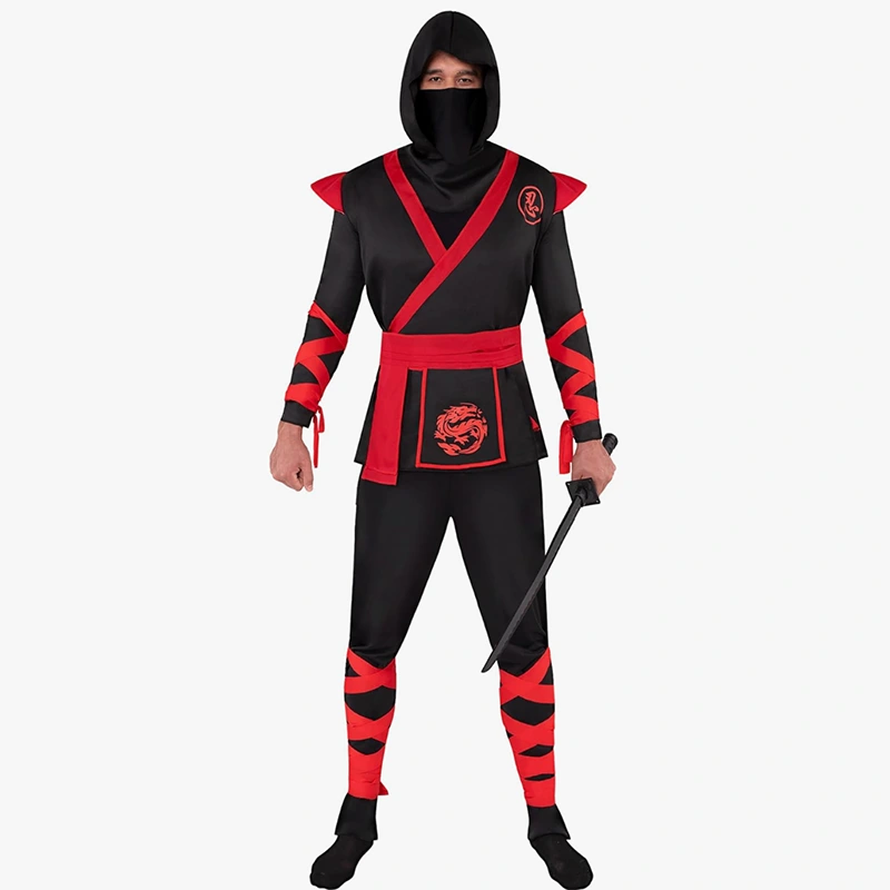 Ninja kostume til mand